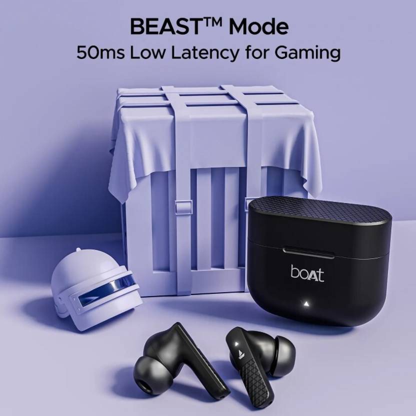 boAt Airdopes 91 Bluetooth (Active Black, True Wireless)