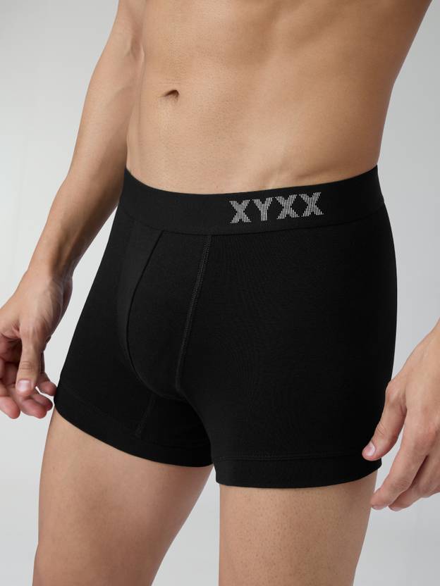Pack of 1 Odour-free comfort Cotton PACE Underwear Solid Men Trun