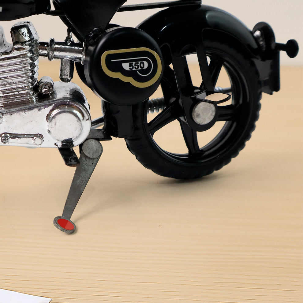 Metal Bullet Bike Toy Model For Kids With Side Stand (1 Pc)