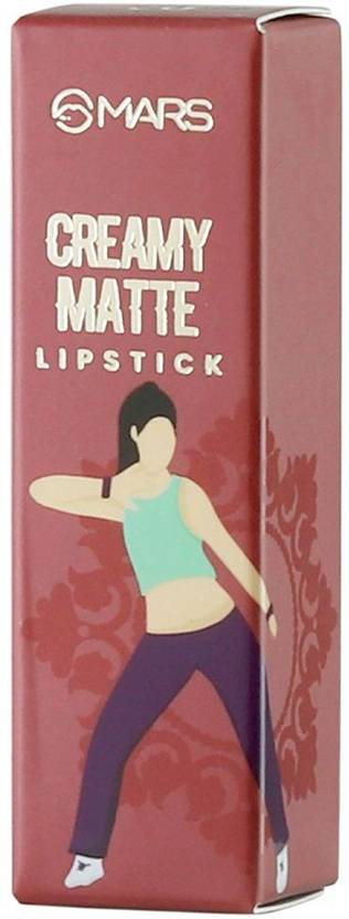 MARS Ultra Pigmented Creamy Matte Lipstick (02 Zesty Zumba, 3.2 g)