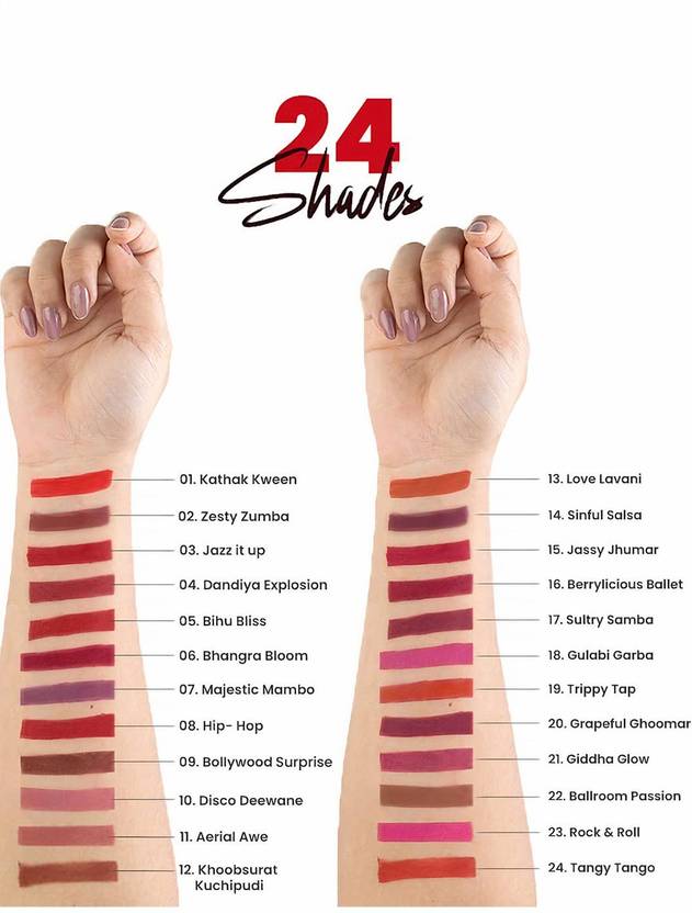 MARS Ultra Pigmented Creamy Matte Lipstick (02 Zesty Zumba, 3.2 g)