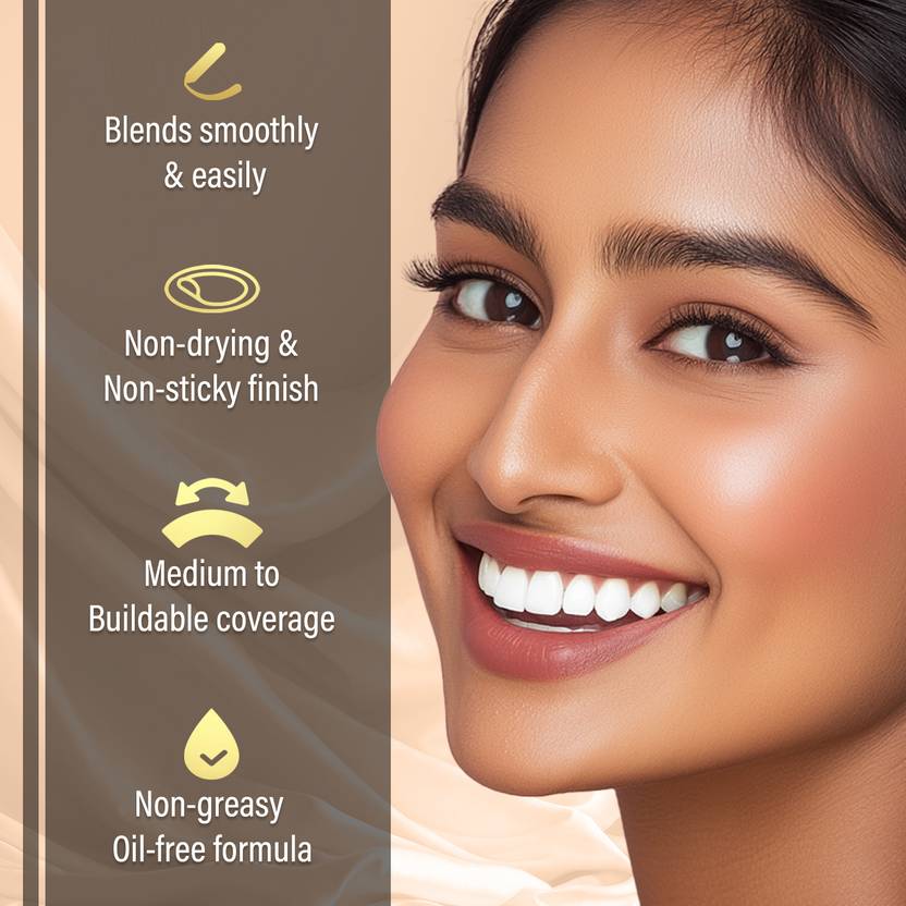 FACES CANADA All Day Hydra Matte (Mini) | 3 in 1 Moisturizer + SPF 30 + Foundation (Absolute Ivory 012, 18 ml)