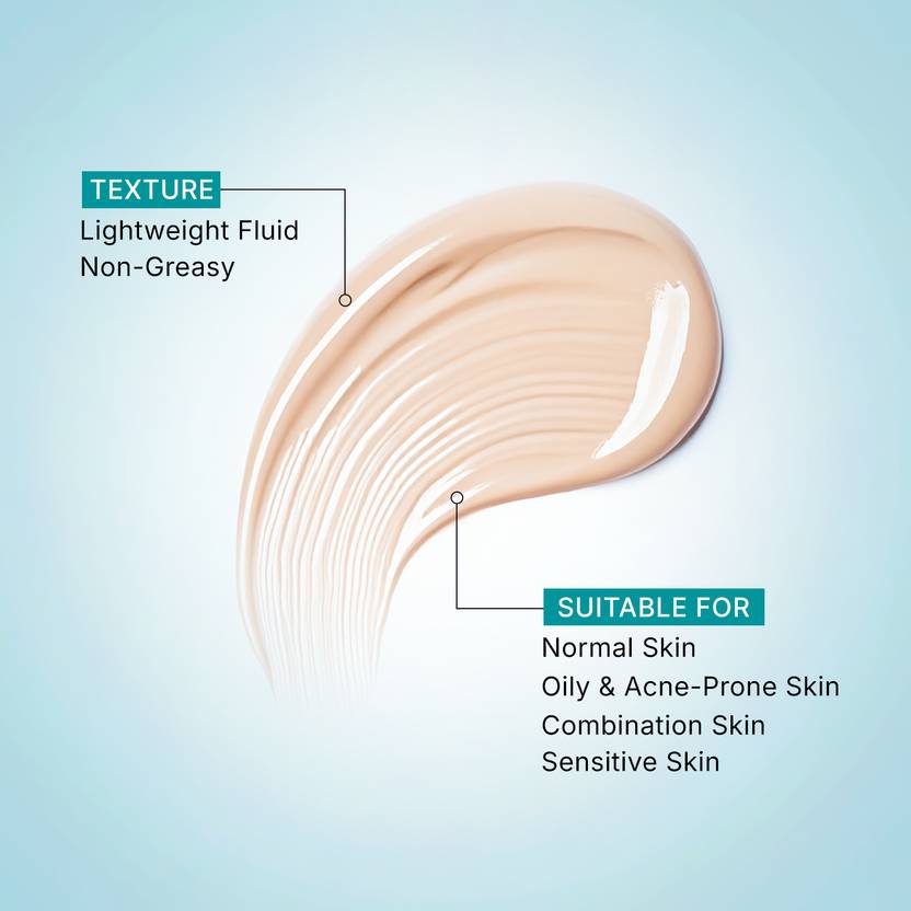 Pilgrim Sunscreen - SPF 50+ PA++++ Korean White Lotus Tinted Sunscreen with 3% Niacinamide No White Cast (50 ml)