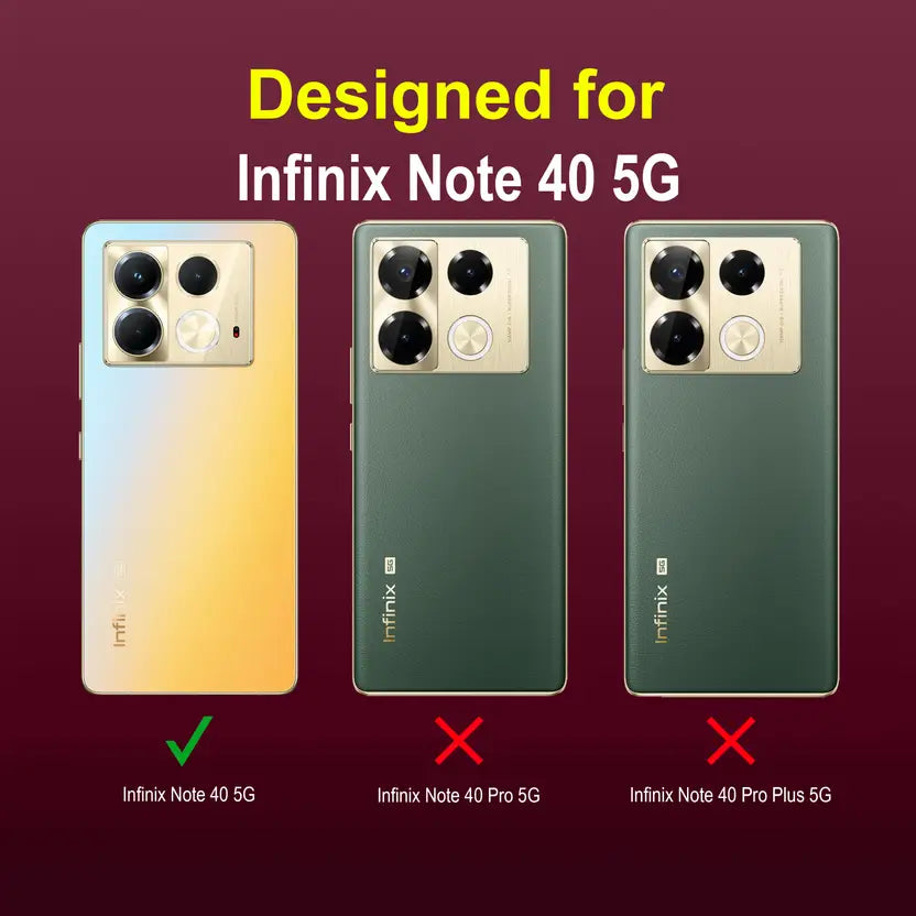 GLOBAL NOMAD Back Cover for Infinix Note 40 5G (Maroon, 3D Case, Silicon, Pack of: 1)