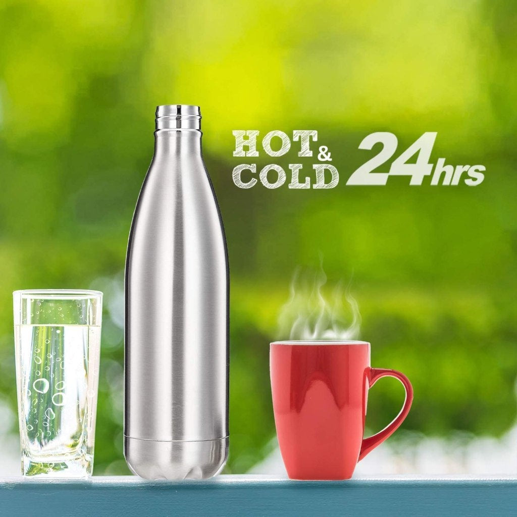 1000 ML Hot And Cold Water Bottle Home & Kitchen
