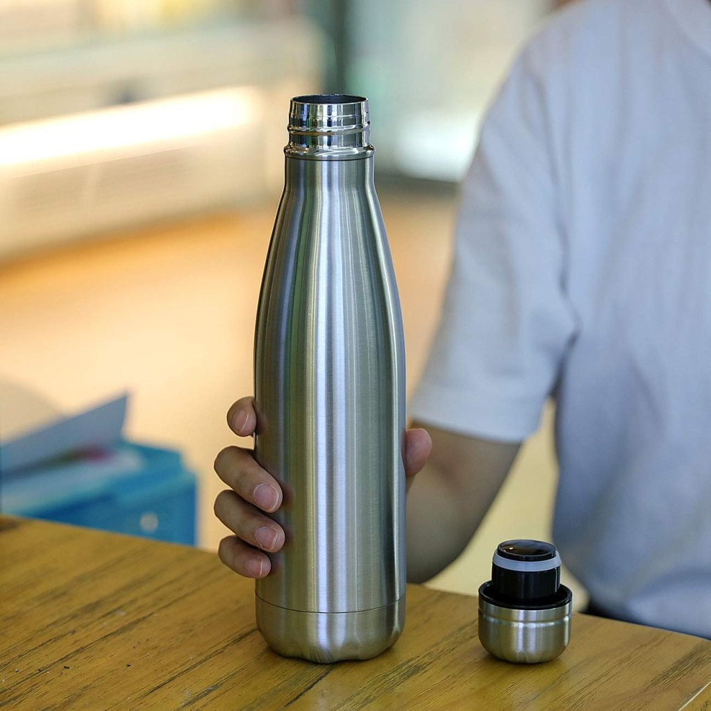 1000 ML Hot And Cold Water Bottle Home & Kitchen