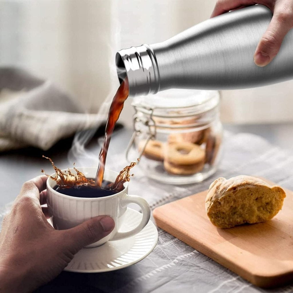 1000 ML Hot And Cold Water Bottle Home & Kitchen