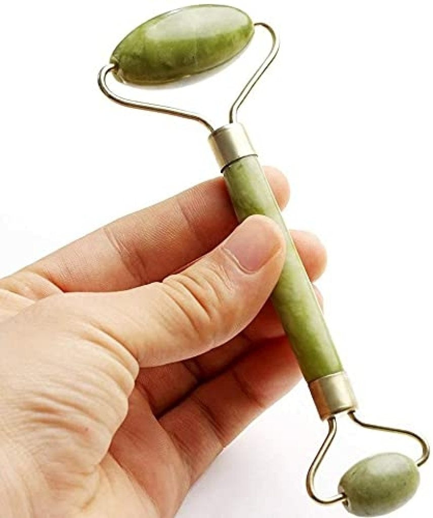 Jade Roller 2 Marble Face Massager Beauty Products