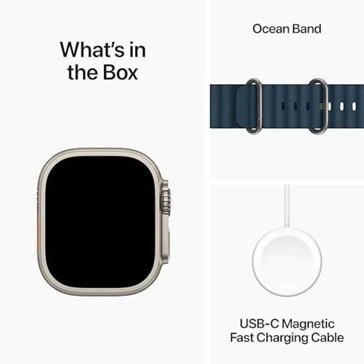 Series 9 Ultra 2: OG Quality Connectivity with GPS + Cellular, Advanced Fitness Tracking, Oxygen & ECG Applications, Water Resistance