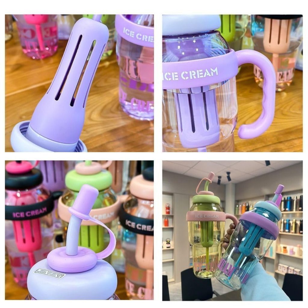 1300ml Ice Cream Insulated Bottle Home & Kitchen