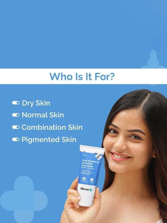 The Derma co.
Snail Peptide 96 Hydrating Face Wash - 80ml