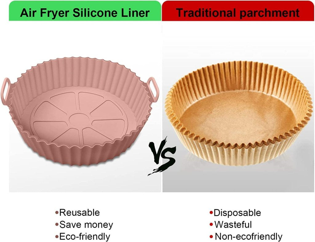 Air Fryer Silicone Pot 1pcs Kitchenware